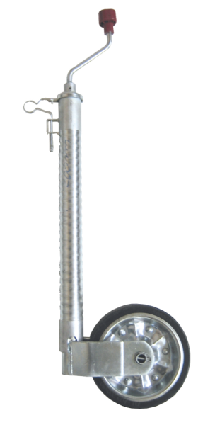 Alko Stützrad mit gewelltem Rohr und Sicherung gegen verlieren.223614