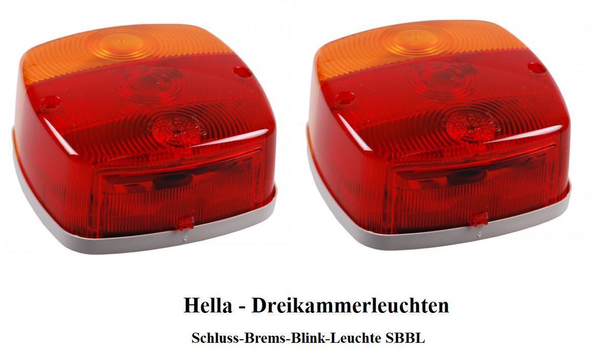 HELLA Rückstrahler 90 x 40 mm Rot 8RA 003 326 001 :: Treckergarage ::  Traktor Ersatzteile