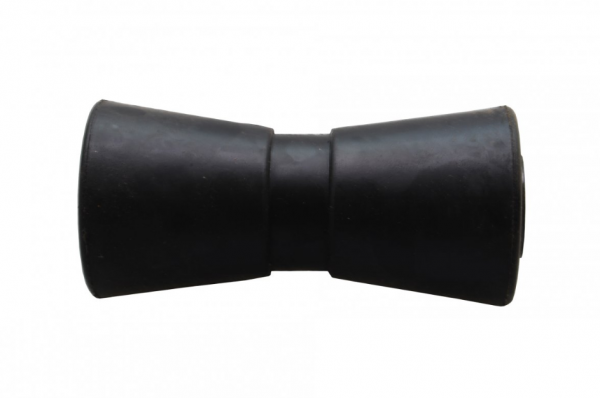 Sliprolle Bootsauflage Kielrolle Rolle aus Gummi Farbe schwarz Neu L 402809